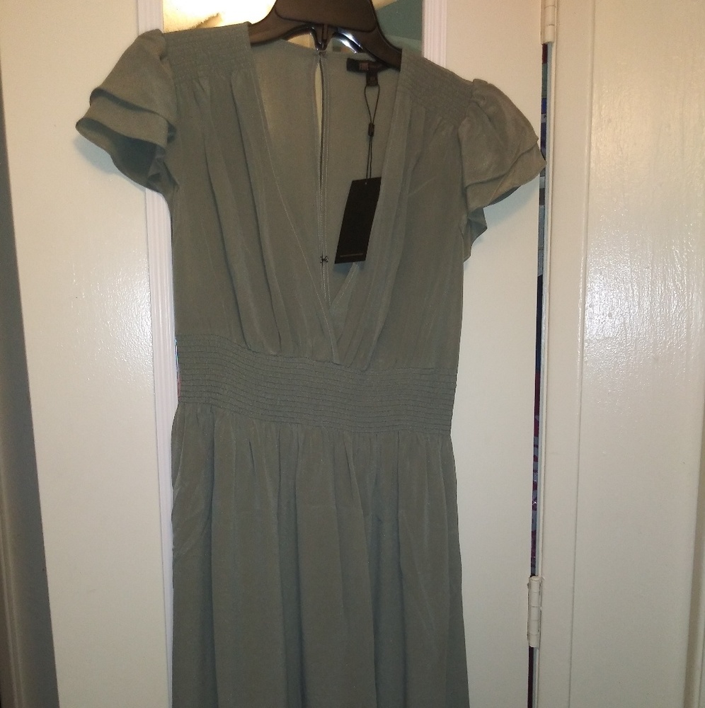 Frye sage green dress